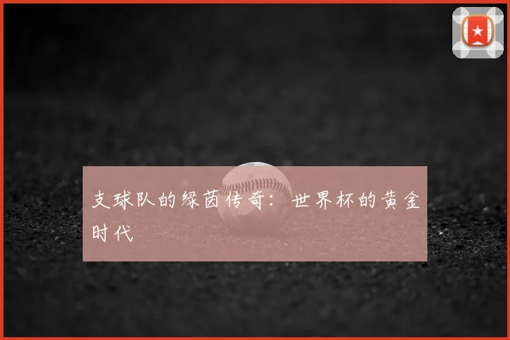 支球队的绿茵传奇：世界杯的黄金时代